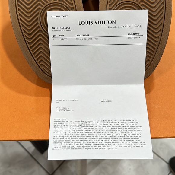 Louis Vuitton Rivoli Sneaker Boot - Picture 7 of 12